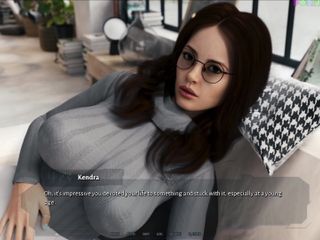 Porny Games: Seduzione cibernetica di 1thousand - sesso nel luogo di lavoro, la barista...