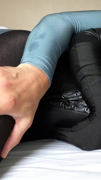 POV Nora Fox leotard černý nylon