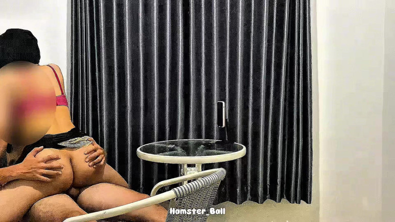 Hamster_Ball: Rae Lil, parodie noire, version desi, musulmane en hijab, baise