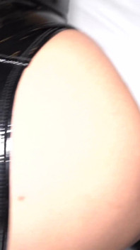 Pissing and cumming on her big naturals