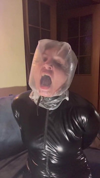 Tight Plastic Bag and Latex