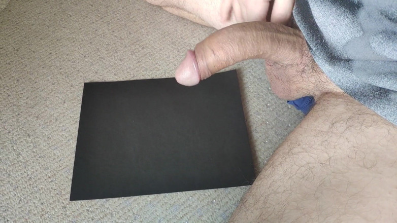 Curved One: Schiaffeggiata la sborra fuori dal cazzo