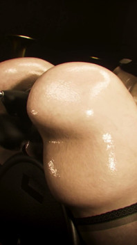 Lady Dimitrescu Loves BDSM Anal Sex Machine - Makes Her Cum - 3D Animation Resident Evil