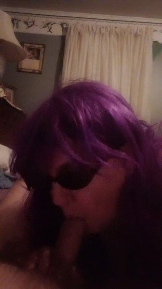 Blow_girl: Sensual deep throat and swallowing his cum