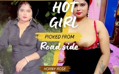 Hot Girl Picked From Road Side