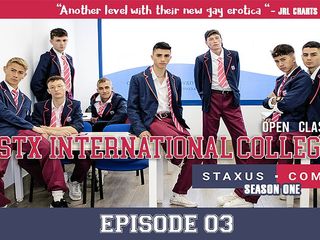 Staxus: Home of Twinks: S01X03 Staxus Internationales college