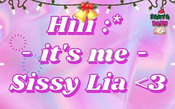 Sissy Lia: Santa Claus Checks the 2023 Naughtylist of This Cam Cunt - Dildo,...