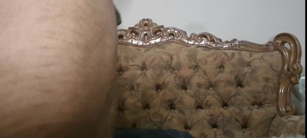 Eleasihle Esma: セクシーなトランスのBBWの指と彼女のチクチクしたお尻をからかう