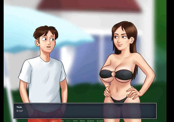 Dirty GamesXxX: Letní sága: sexy zadek nevlastní sestra u bazénu ep 121