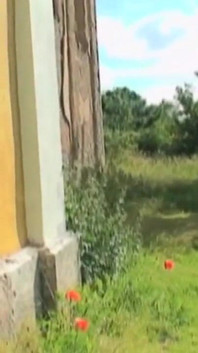 The old lady discovers a boy masturbating