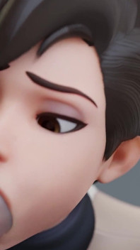 Tracer Got Bored with Guys - Tight Hole Double Penetration 3D Overwatch Animation