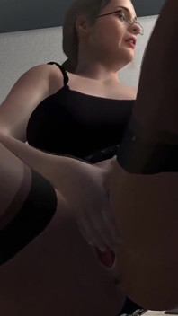 Insegnante si sditalina la figa di fronte alla sua studentessa: 3D Porn