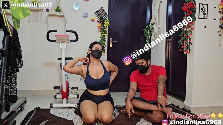 IndianMyra07: 我勾引并操了我的私人教练