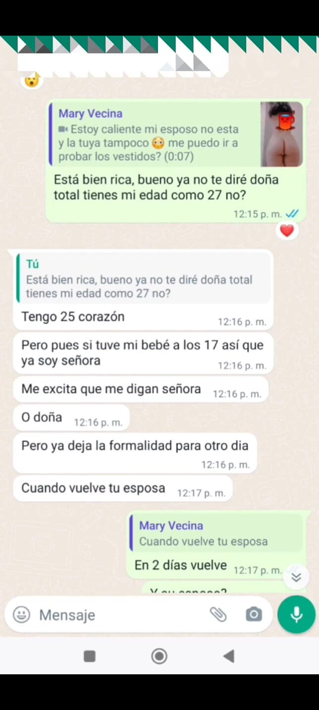 Mexicasero: La Sra. Mary se puso muy cachonda y me envió...