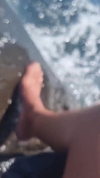 Amateur - (italian Public Cumshot) Gets Excited in Public