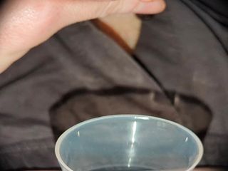 Edge leak drip: Mijn pik duwen totdat ik faal en krachtige spermastralen spuit