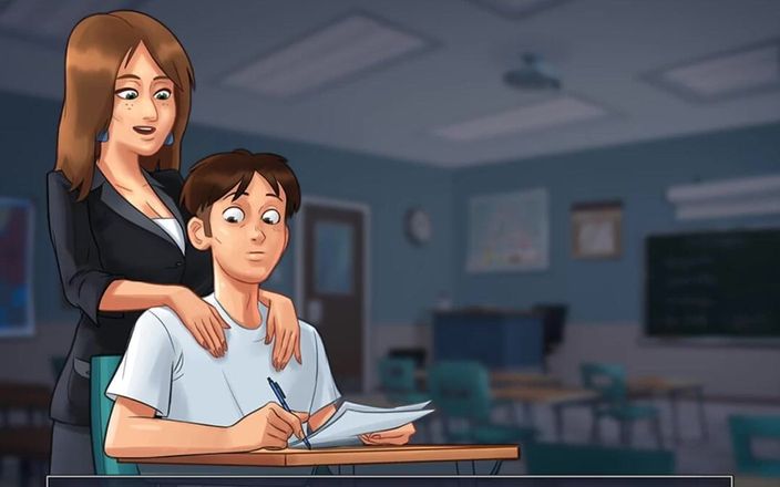 Miss Kitty 2K: Summertime Saga Reworked - 8 First Steps with French Tutor by Misskitty2k