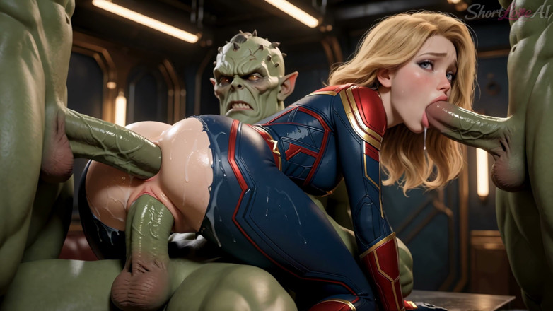 Short Love AI: Heroine's Surprise Skrulls Gangbang - Ai Generated