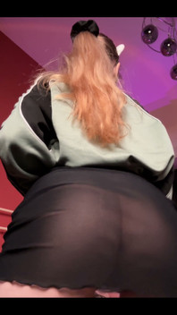 This Skirt Is Way Too Sheer… Front or Back?