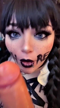 Chunky Wednesday Addams Porn Mistress Interview