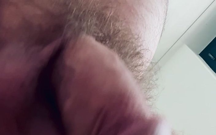 Bearded Cummer: Slow Motion Big Filled Bear Balls