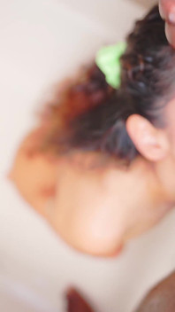 샤워하면서 나를 빠는 걸 좋아하는 Semaj Media Sarah Lace!!
