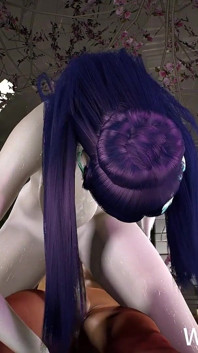 3D Big Boobs Slut Asian Whore Cheating with Big Cock