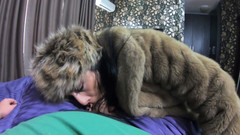 MilfyCalla: Milfycalla- Face Fuck,cum Play and Masturbation While Wearing a Fur...