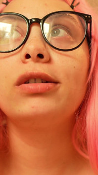 Your Stepmother Is Chewing Gum and Blowing Bubbles, Then She Smokes a Cigarette, Exhaling Smoke While She Chews, and Blows