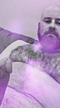 Hairy Bear Cub with a Big Cock