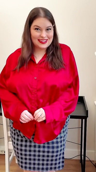 Your Employee's Growing Belly - You've Been Feeding BBW Sydney Screams and Admiring Her Big Belly