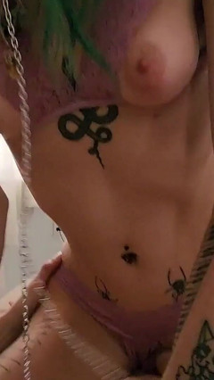 Teen Trans Girls 1st Video - POV Creampie thumbnail