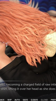 Pacar rambut merah lagi asik ciuman romantis sama pacarnya bagian 11