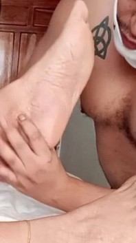 Sucking My Mature Stepmother's Feet