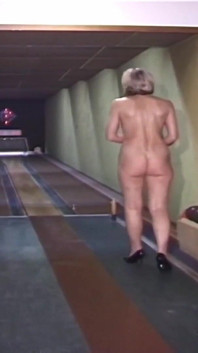 Nude Bowling with MILF Margarita & Uschi Haller