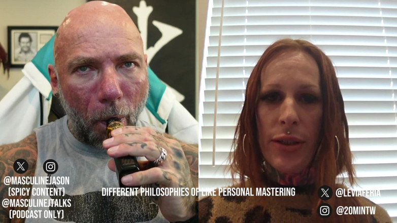 Raw and Uncensored with Masculine Jason: Porn Star Confessions - Levia Feria Episode 193