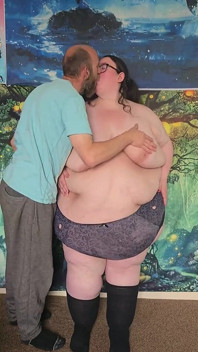 SSBBW Stripped Down to Underwear Part 1