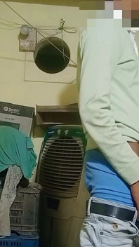 Boquete vídeo com rosto triste