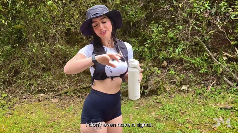Danner Mendez: Hiking with Iris Rodriguez Ends in Outdoor Anal Sex - Danner...