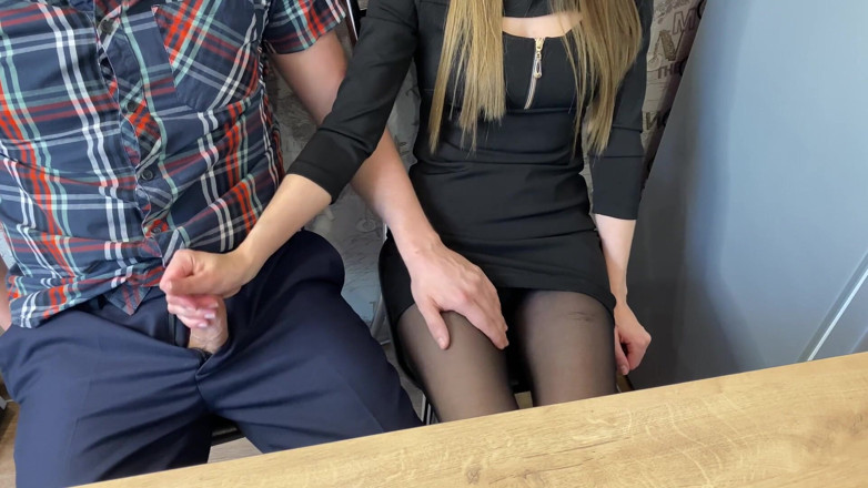 Cunning Fox: Hot Teacher Jerks off a Student After Class
