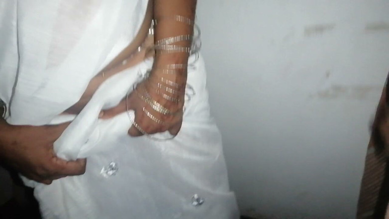 Tina Baby: Back From Kovil and I Took Her Indide Grandma's Bedroom
