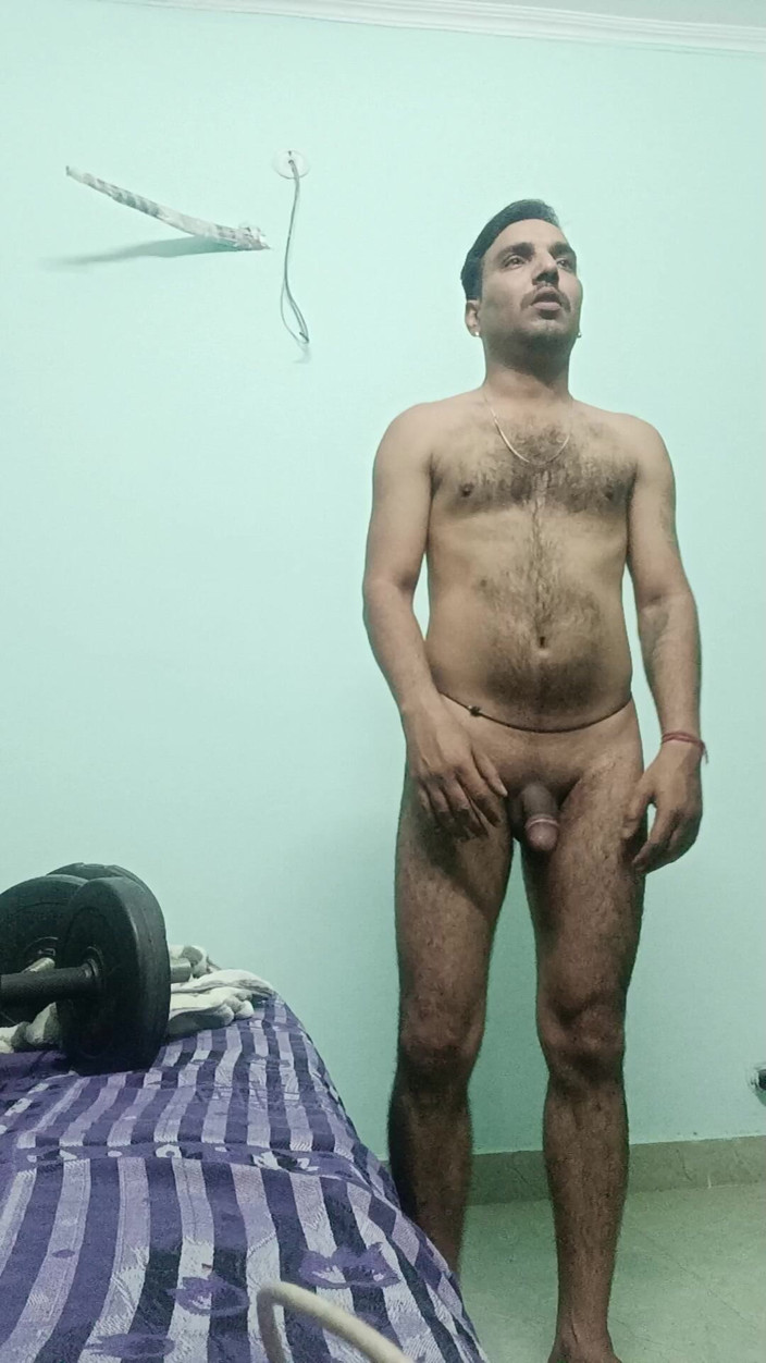 Rajasthani-old-lover: Hintli desi adam egzersizi