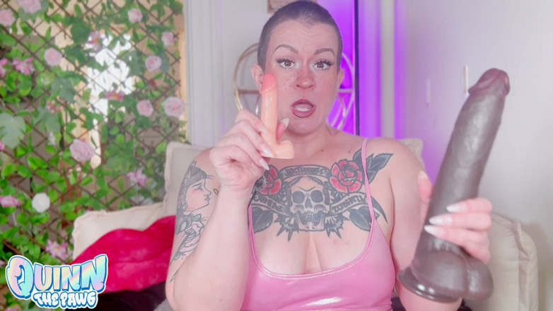 Quinn Marie: Sph Humiliation Training Dick Comparison - Part 1
