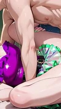 This Gorgeous Anime Beauty Can’t Get Enough - Wild Bedroom Ride Compilation.
