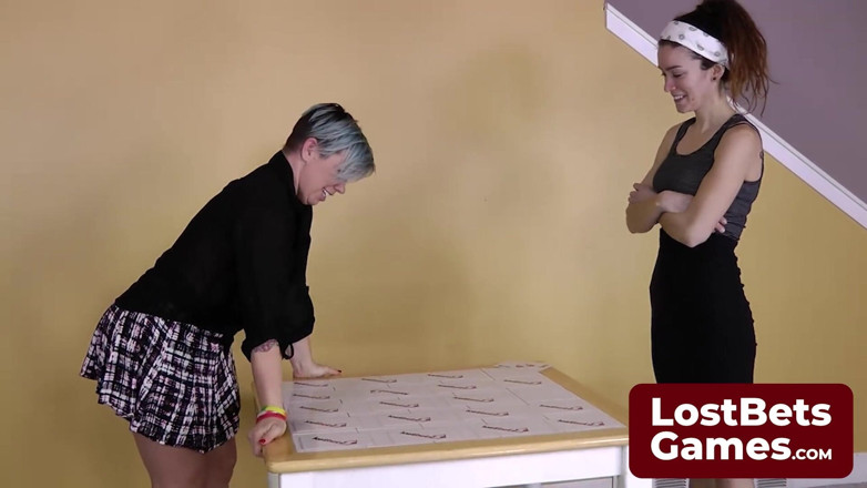 Lost Bets Games: Two Girls with Memory Like Goldfish Playing a Naughty Game