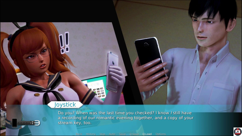 Joystick Cinema: Waifu Academy- (pt 66) - eso tiene menos dolor de cabeza