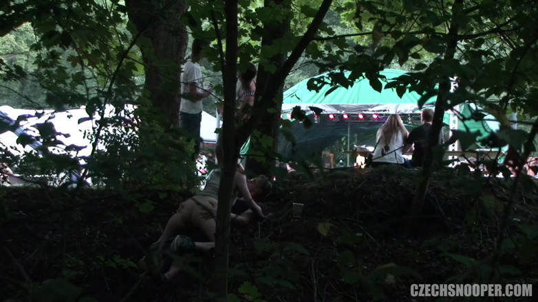 Czech Snooper: Czech Snooper 4 Festival Slut Fucked in Public During an Exhibitionist...