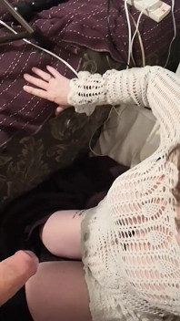 Amateur Redhead Orgasms as She Gets a Facial - V2