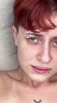 Man with a Big Dick Fucking a Very Naughty Non-binary Girl