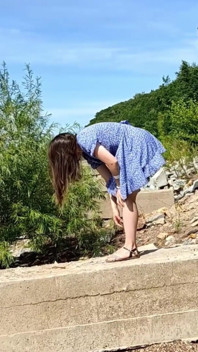 I'm Not Wearing Any Underwear Under My Dress